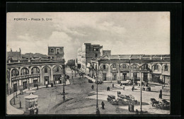 Cartolina Portici, Piazza S. Ciro  - Portici