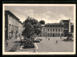 Cartolina Prato, Piazza S. Francesco  - Prato