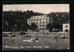 Cartolina Diano Marina, Hotel Golfo E Palme  - Altri & Non Classificati