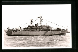 AK Kriegsschiff N82 Moen  - Oorlog