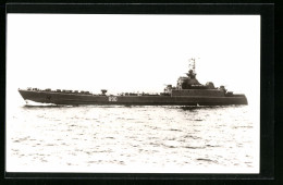 AK Polnisches Kriegsschiff Mit Kennung 890  - Krieg