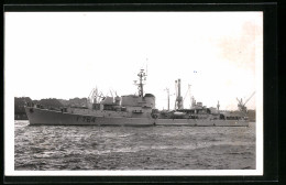 CPA Kriegsschiff F764 Le Brodelais  - Oorlog
