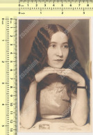 REAL PHOTO Pretty Young Lady Woman With Long Hair, PORTRAIT Cheveux Longs  Beograd Foto Luka Bogdanovic Vintage ORIGINAL - Personnes Anonymes