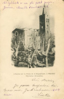 66)   PRADES  -  L'Eglise Sur La Place De La République - Prades