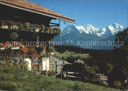 11715476 Beatenberg Mit Eiger Moench Jungfrau Beatenberg - Autres & Non Classés