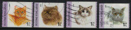 2006 Finland, Cats, Complete Used Set. - Used Stamps