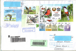 Belarus, Bird, Birds, Circulated Cover To Hong Kong - Otros & Sin Clasificación