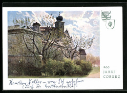 AK Coburg, Festpostkarte 1956, 900 Jahrfeier  - Coburg