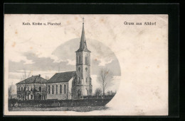 AK Altdorf, Kath. Kirche U. Pfarrhof  - Autres & Non Classés