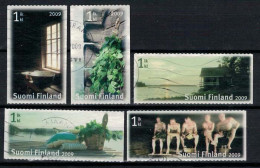 2009  Finland, Finnish Sauna Complete Used Set. - Used Stamps