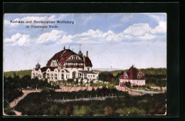 AK Duisburg, Blick Auf Kurhaus Und Restauration Wolfsburg Im Duisburger Walde  - Duisburg