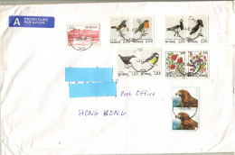 Norway 2005, Bird, Birds, Eagle, Circulated Cover To Hong Kong - Águilas & Aves De Presa