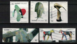 2010 Finland, Finnish Art, 5 V. Used. - Usados