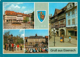 72651968 Eisenach Thueringen Markt Karlstrasse Lutherdenkmal Stadtschloss Eisena - Eisenach