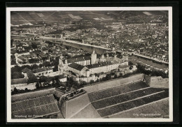 AK Würzburg, Fliegeraufnahme Des Ortes Mit Festung  - Wuerzburg