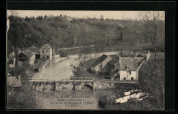 CPA Saint-Ceneri-le-Gerei, Les Alpes-Mancelles, Vue Sur La Sarthe Prise De L`Eglise  - Sonstige & Ohne Zuordnung