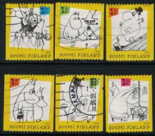 2009 Finland Moomins, Complete Set Used. - Used Stamps