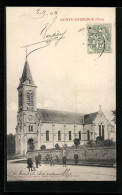 CPA Sainte-Gauburge, L`Église  - Other & Unclassified