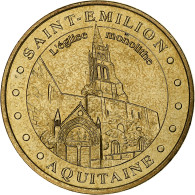 France, Jeton Touristique, Saint-Emilion, 2005, MDP, Or Nordique, SUP+ - Altri & Non Classificati