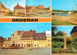 72650587 Oederan Dr. Wilhelm Kuelz Platz Postmeilensaeule Oederan - Oederan