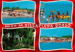 72649298 Villapiana Scalo Strand Schlauchboot Bungalows Villapiana Scalo - Autres & Non Classés