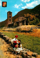 72649157 Canillo Iglesia Romanica De San Juan De Casselles Valls D Andorra Traje - Andorre