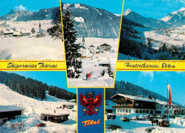 72649061 Hinterthiersee Panorama Teilansichten Hotels Thiersee Tirol - Autres & Non Classés