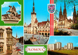 72649043 Olomouc Caesarova Kasna Radnice Svatovaclavsky Dom Rude Armady Sidliste - República Checa