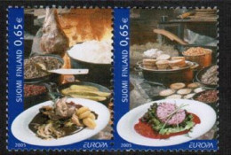 2005 Finland Stamp Pairs, Michel 1749-50 ** Europa Cept. - Unused Stamps