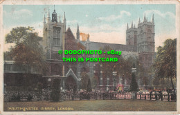 R502216 London. Westminster Abbey. Nature Colour Series. No. 273 - Autres & Non Classés
