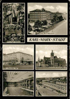 72647418 Karl-Marx-Stadt Marx-Engels-Denkmal Restaurant Chemnitzer Hof Rathaus K - Chemnitz