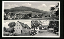 AK Kersbach / Pegnitz, Gasthaus Zur Linde, Strassenpartie, Ortsansicht  - Pegnitz