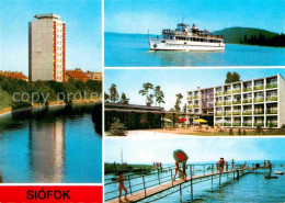72646256 Siofok Teilansichten Fahrgastschiff Hotel Budapest - Hongrie