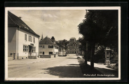 AK Pfullendorf, Blick In Die Hindenburgstrasse  - Pfullendorf