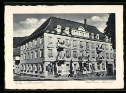 AK Triberg / Schwarzwald, Hotel Löwen-National  - Triberg