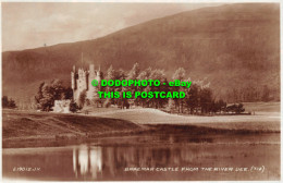 R502536 219012. Braemar Castle From The River Dee. 712. Braemar. Aberdeenshire - World