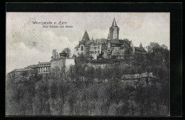 AK Wernigerode A. Harz, Das Schloss Von Süden  - Autres & Non Classés