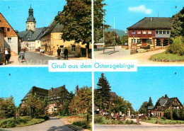 72646060 Geising Erzgebirge Hauptstrasse Kipsdorf Bahnhof Altenberg Sanatorium O - Geising