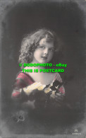 R503087 Small Girl With Flowers In Her Hand. Carlton Publishing. Rotophot. 1913 - Monde