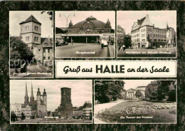 72644650 Halle Saale Marktplatz Haendel-Denkmal Hauptbahnhof  Halle - Halle (Saale)