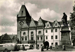 72644624 Tabor Czechia Zizkaplatz Rathaus  - Tschechische Republik