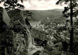 72643971 Schwarzburg Thueringer Wald Panorama Blick Vom Trippstein Felsen Schwar - Autres & Non Classés