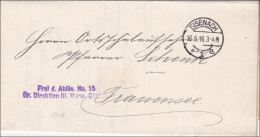 Eisenach 1916 Nach Frankensee - Lettres & Documents