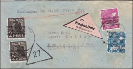 BiZone:  Nachnahme Aus München Nach Landshut - Lettres & Documents