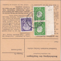 Paketkarte Bramberg über Bamberg 1959 - Lettres & Documents