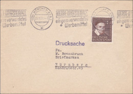 Drucksache Brief Von München Nach Nürnberg 1951 - Brieven En Documenten