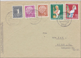 Brief Von Bochum Nach Wien 1958 - Briefe U. Dokumente