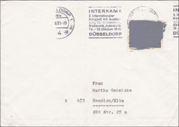 Postkrieg Von 1965 - Düsseldorf Nach Rosslau - Brieven En Documenten