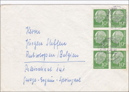Brief Aus Blankenese Nach Belgien 1959 - Brieven En Documenten