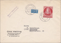 Brief 1952 Nach Nürnberg - Storia Postale
